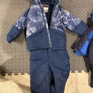 Snozu Navy and Gray Outerwear